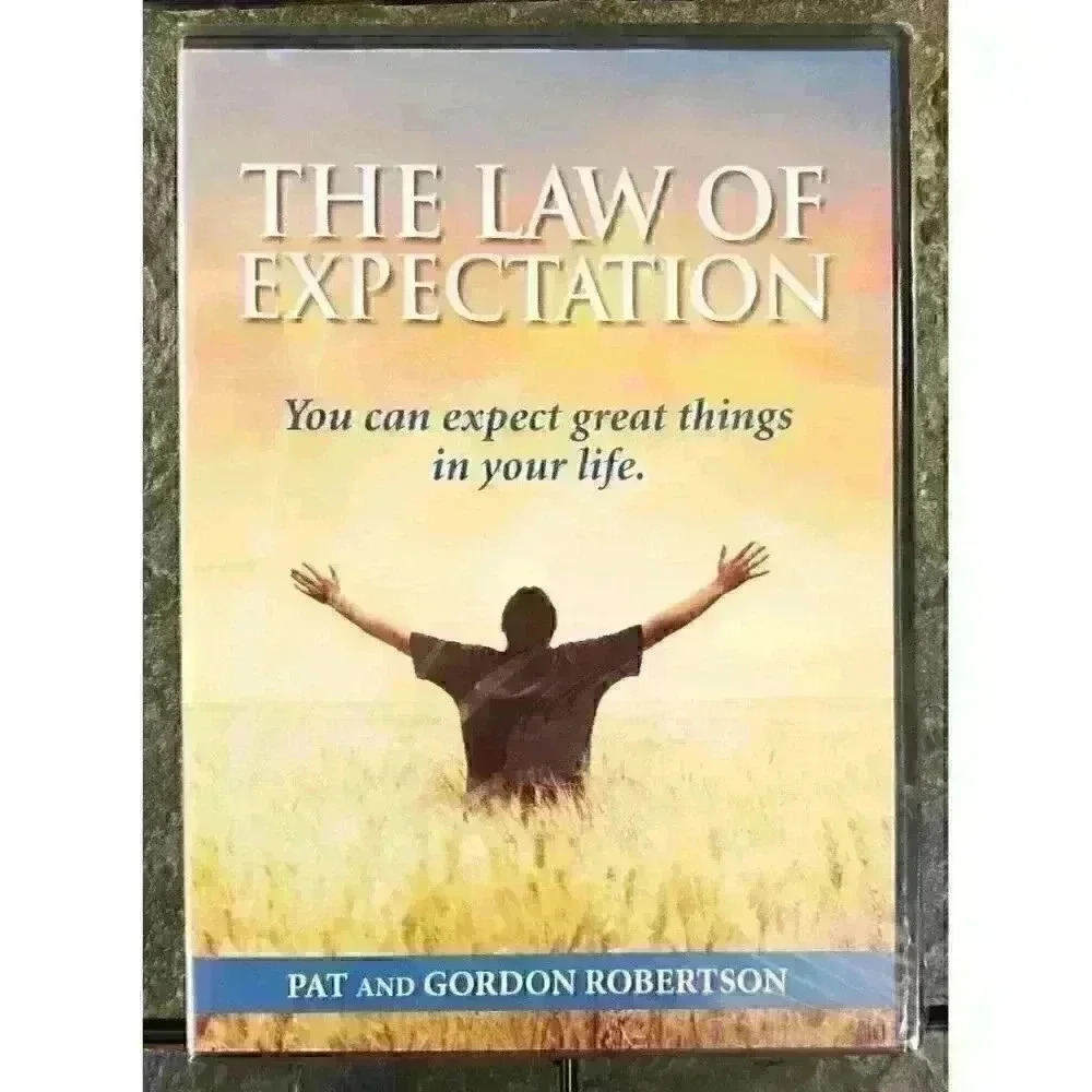 The Law of Expectation: Expect Great Things (CBN DVD) Pat & Gordon Robertson NEW